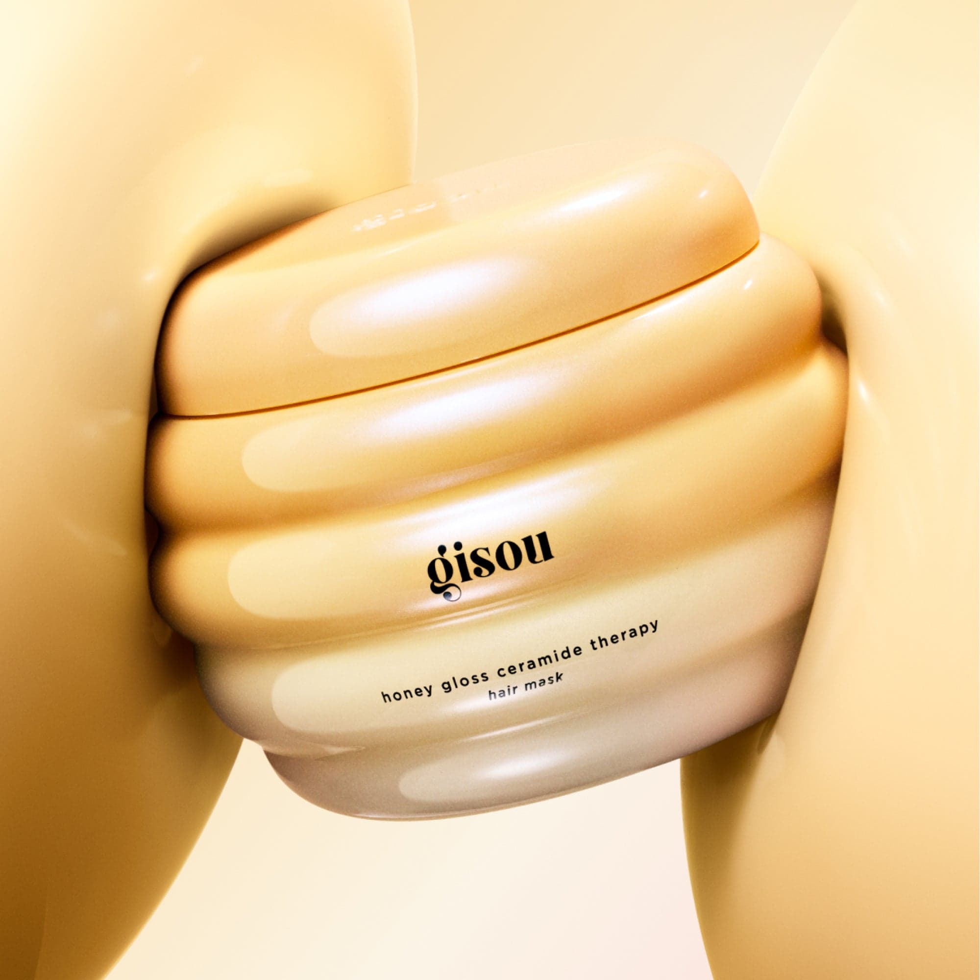 Gisou Honey Gloss Ceramide Therapy Hair Mask — 7.8 oz / 230 мл