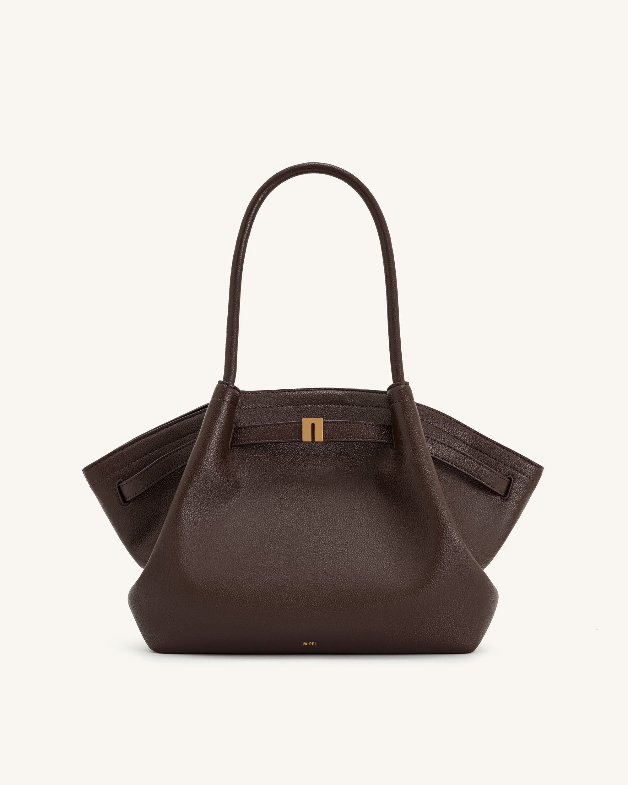 JW PEI Hana Medium Tote Bag — Тёмно-коричневый