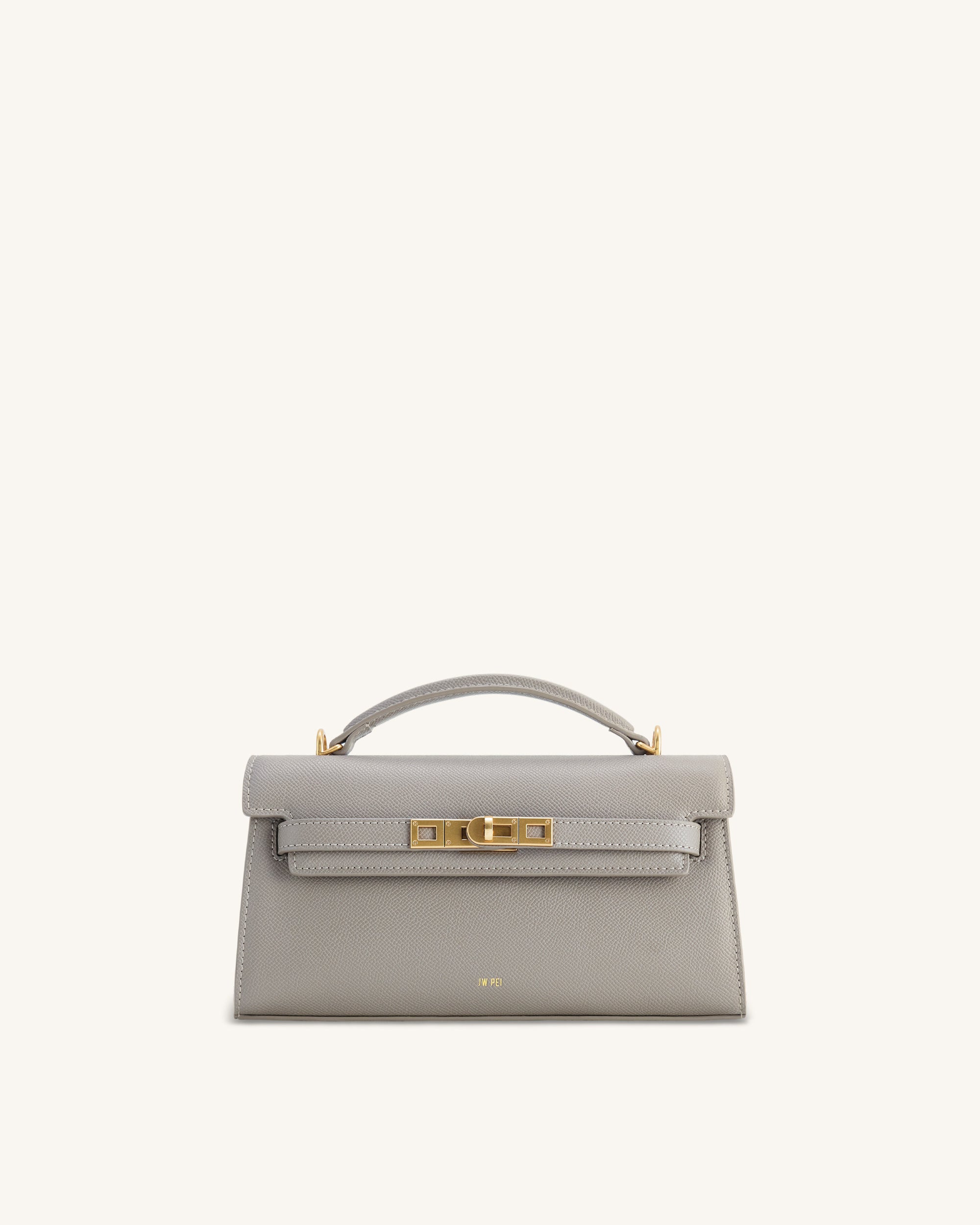 JW PEI Noor Top Handle Bag — Слоновий серый